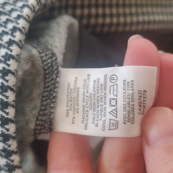 Women's Houndstooth Pants - Picture 5 of 5